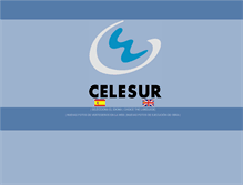 Tablet Screenshot of celesur.com
